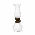 Collection of 11 Miniature Glass Oil Lamps, Antique &amp; Vintage, 1900