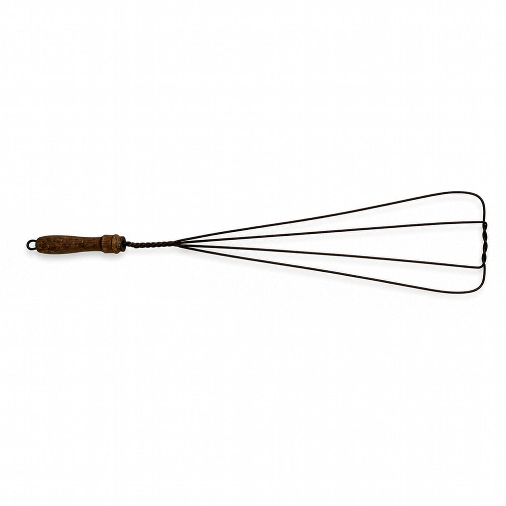Antique Collection of Five Carpet Beaters, Wood and Wire, Circa 1900