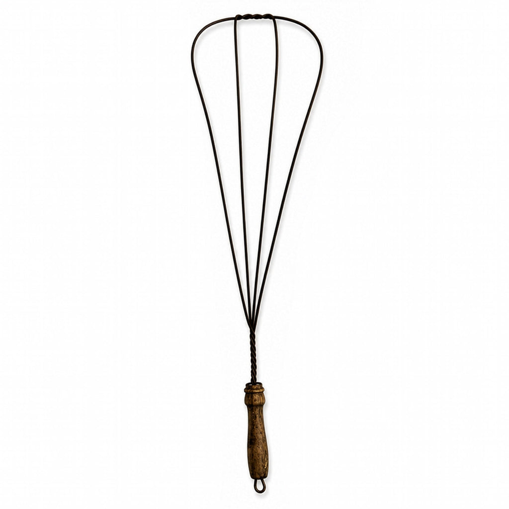 Antique Collection of Five Carpet Beaters, Wood and Wire, Circa 1900
