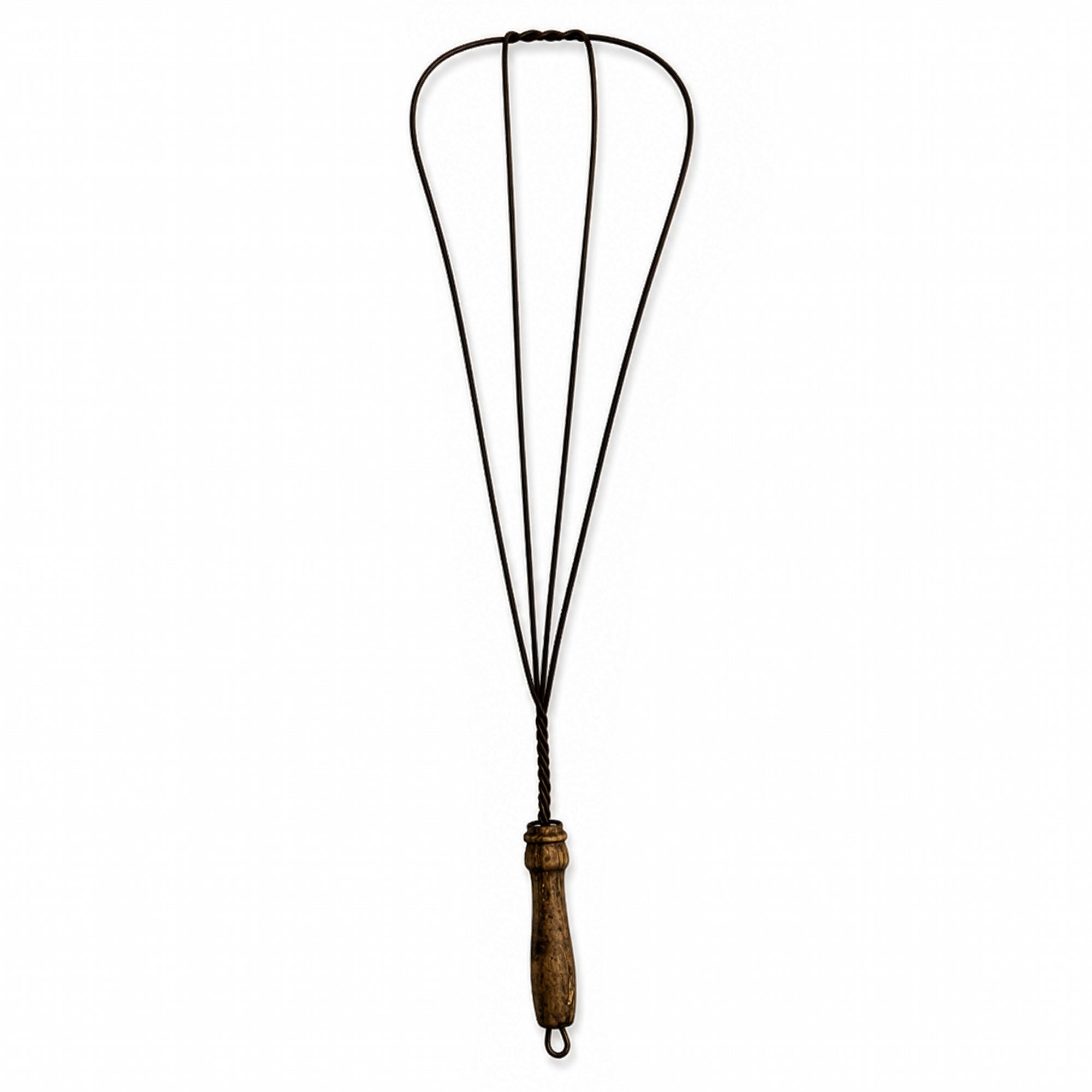 Antique Collection of Five Carpet Beaters, Wood and Wire, Circa 1900