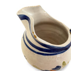 Vintage Henriot Quimper Faience Roaster Bowl & Pitcher Set, circa 1960
