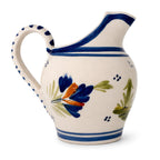 Vintage Henriot Quimper Faience Roaster Bowl & Pitcher Set, circa 1960