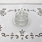 Set of Mosser Glass Miniature Covered Butter Dishes, Cherry Motif