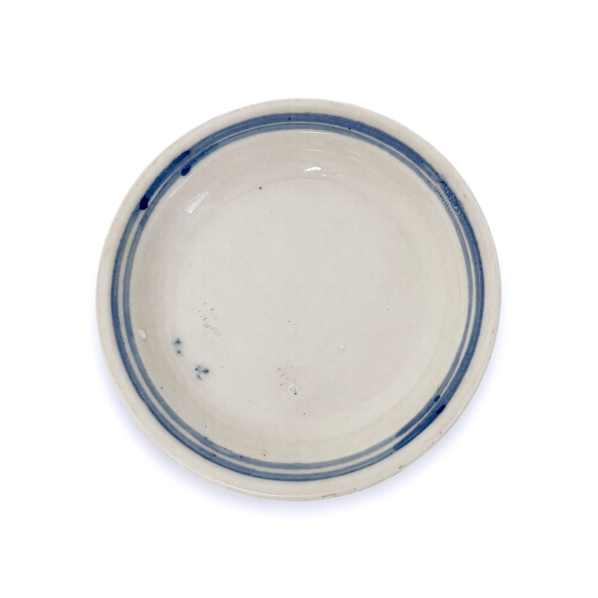 Vintage Irish Stoneware Butter Pat Set, Shabby Chic, 1970