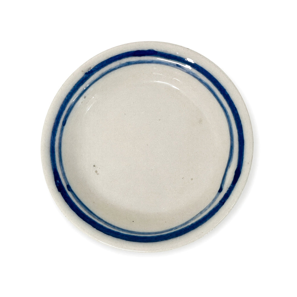 Vintage Irish Stoneware Butter Pat Set, Shabby Chic, 1970