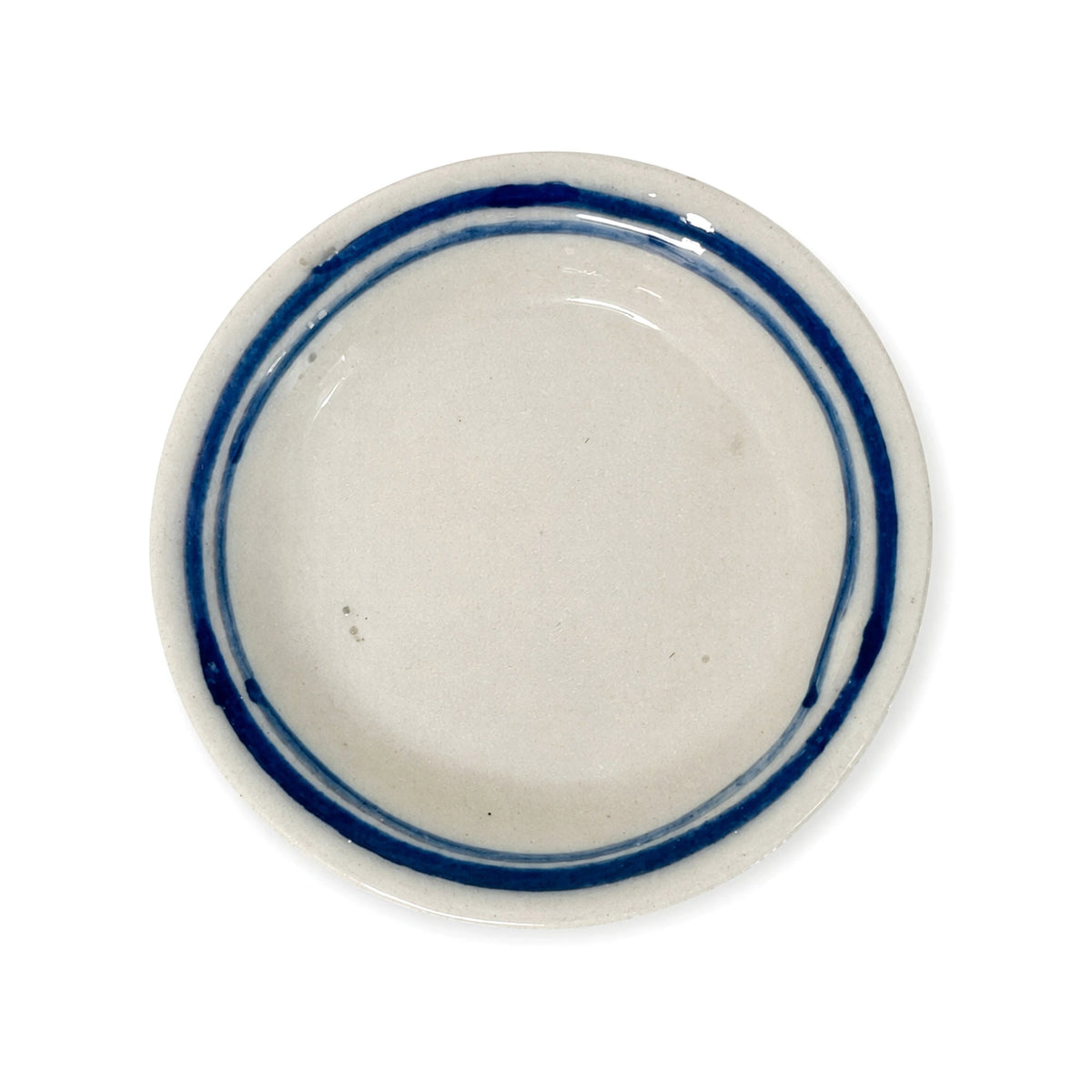 Vintage Irish Stoneware Butter Pat Set, Shabby Chic, 1970