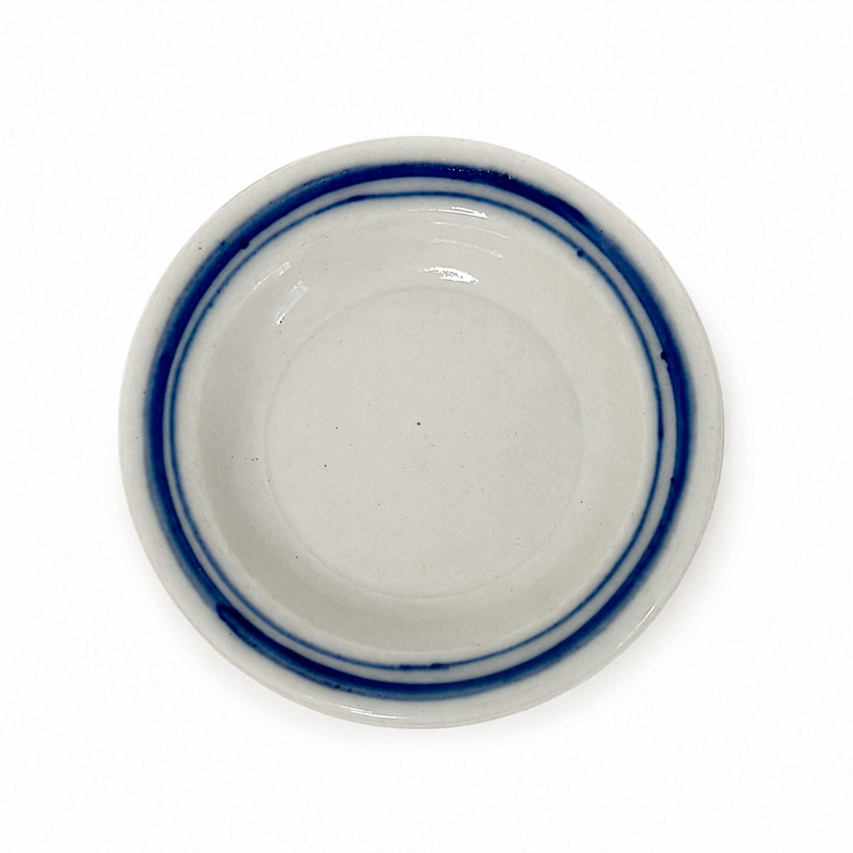 Vintage Irish Stoneware Butter Pat Set, Shabby Chic, 1970