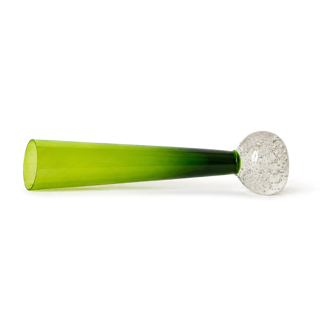 Mid-Century Scandinavian Emerald Green Bud Vase, Bullicante, 1950