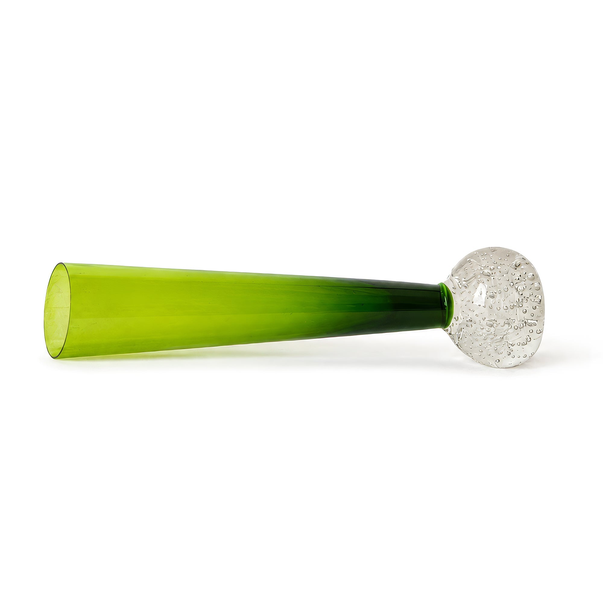 Mid-Century Scandinavian Emerald Green Bud Vase, Bullicante, 1950