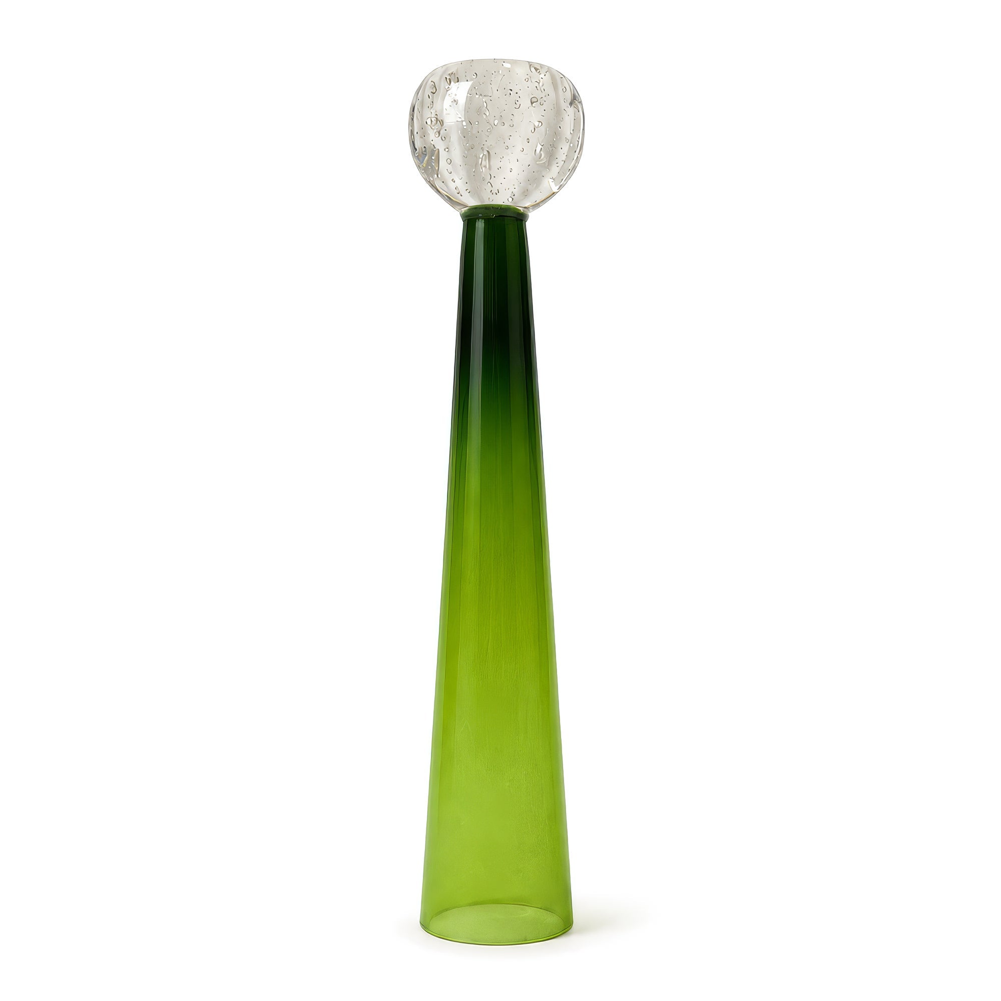Mid-Century Scandinavian Emerald Green Bud Vase, Bullicante, 1950