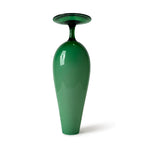 Mid-Century Modern Footed Art Glass Vase, Italian Design, 1960s