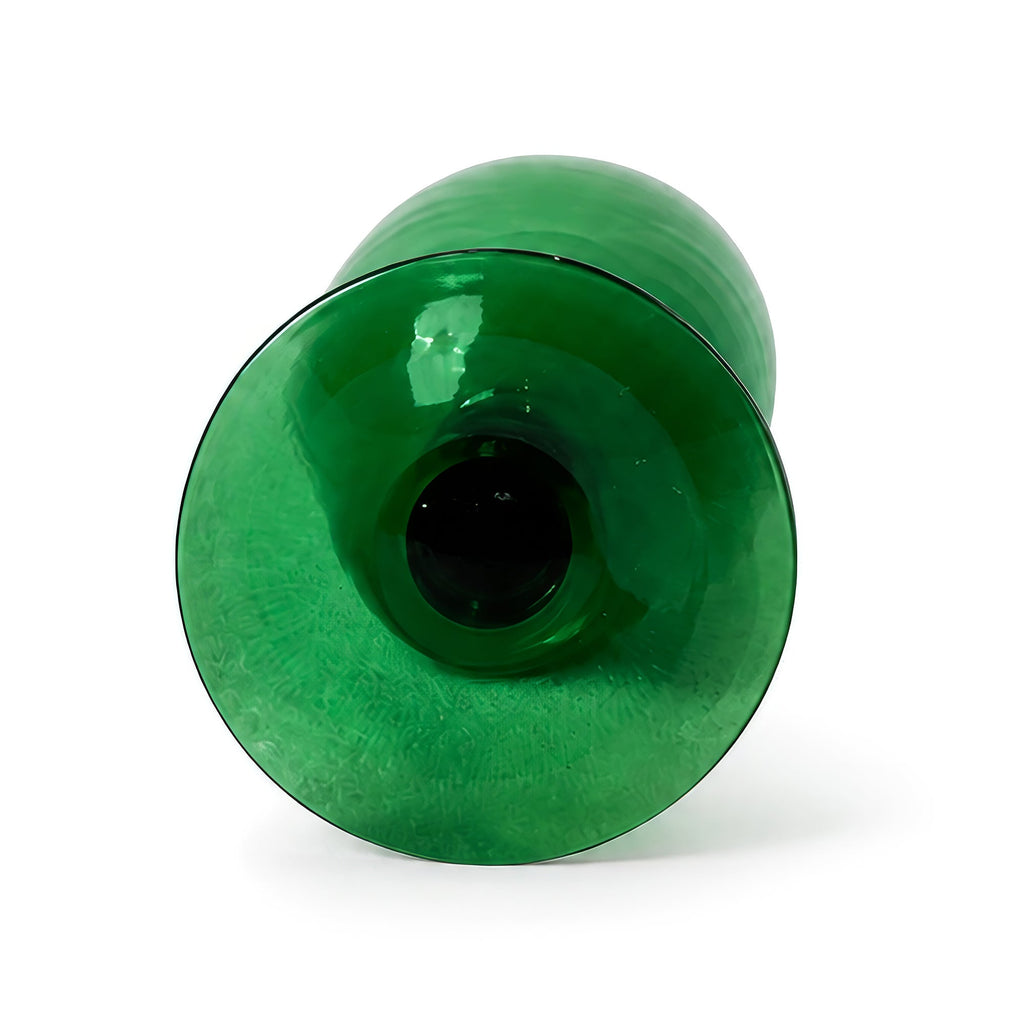 Mid-Century Modern Footed Art Glass Vase, Italian Design, 1960s