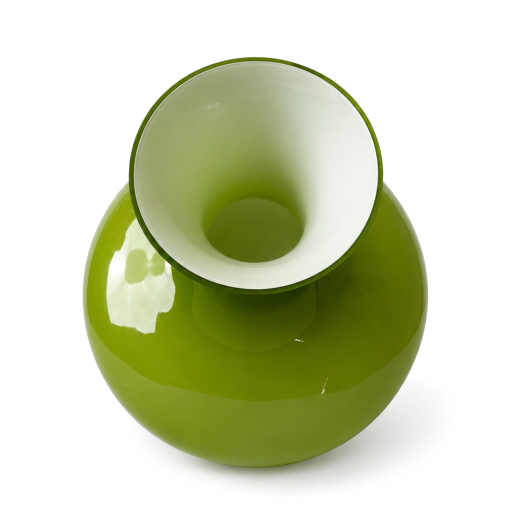 Mid-Century Modern Ombré Art Glass Vase, 1960s European Design