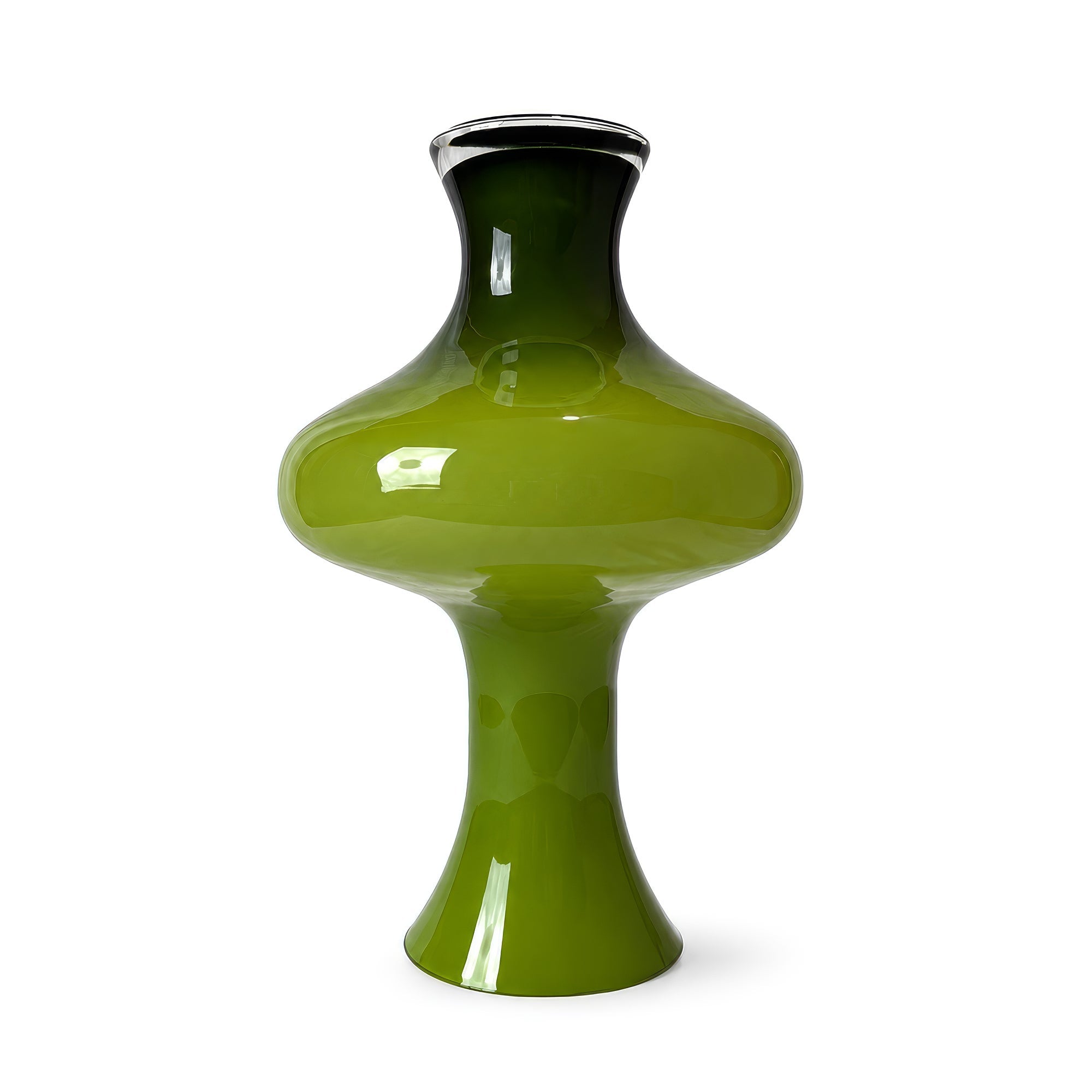 Mid-Century Modern Ombré Art Glass Vase, 1960s European Design