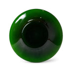 1970s Norwegian Art Glass Vase by Willy Johansson, Jade Green