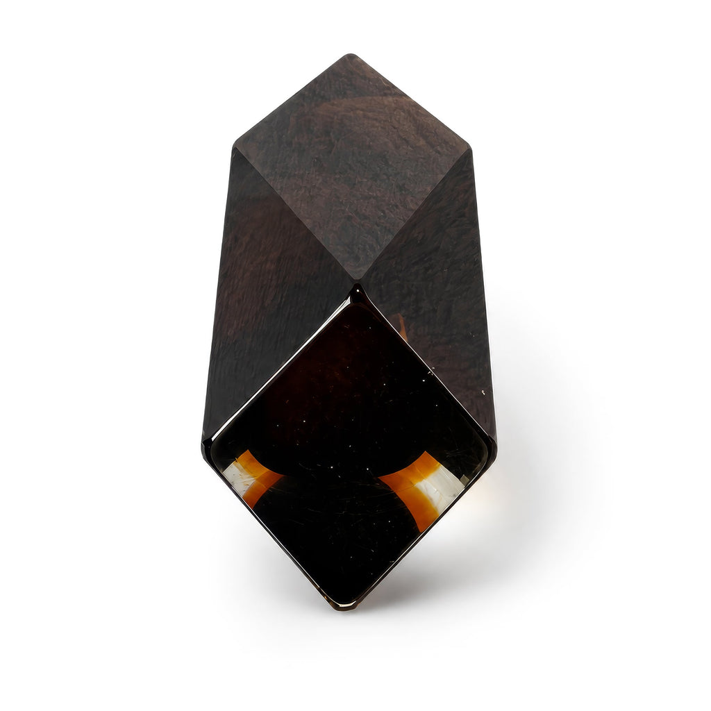 Sculptural Murano Glass Vase, Sommerso Technique, Circa 1960