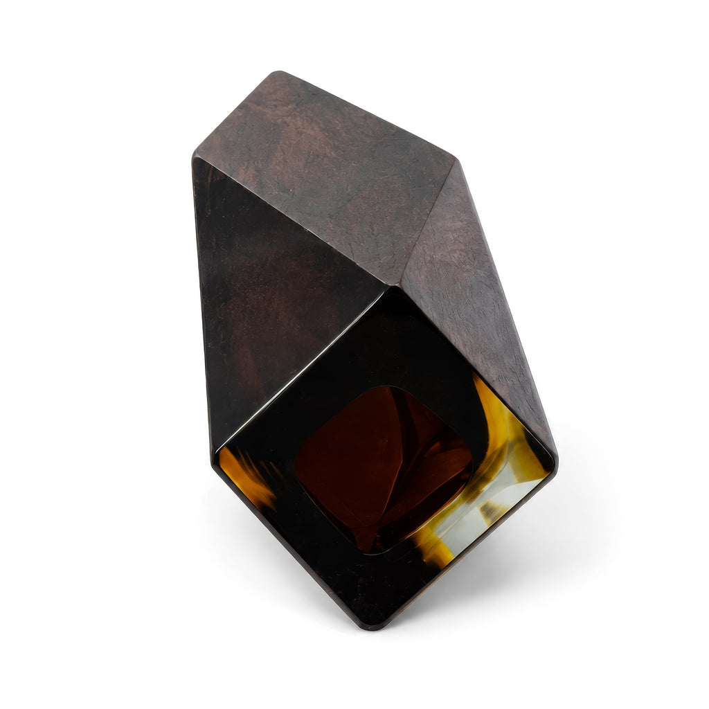 Sculptural Murano Glass Vase, Sommerso Technique, Circa 1960