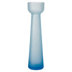 Mid-Century Italian Handblown Sky Blue Art Glass Vase, Circa 1970