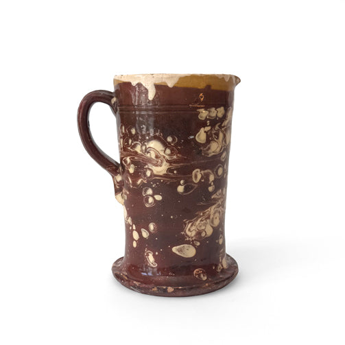 Glazed Jug with Splattered Decoration