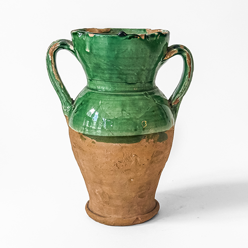 Green Glazed Pieces