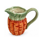 Fitz and Floyd Ceramic Vegetable Measuring Cup and Shakers Set