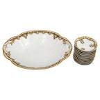 Antique Haviland Limoges Serving Bowl Set, Porcelain