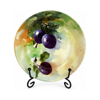 Set of Six Antique Hand-Painted Limoges Porcelain Berry Bowls, 1905