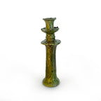 Green Ceramic Candlesticks