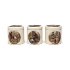 Frank Cooper Ltd. Vintage Pottery Jars Set, Cries of London, 1940