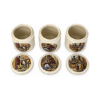Frank Cooper Ltd. Vintage Pottery Jars Set, Cries of London, 1940