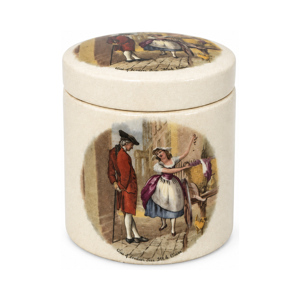 Frank Cooper Ltd. Vintage Pottery Jars Set, Cries of London, 1940