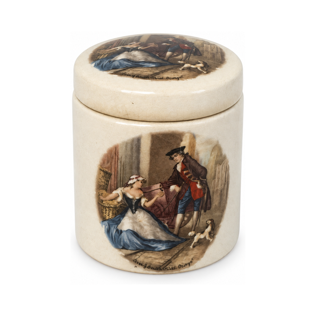 Frank Cooper Ltd. Vintage Pottery Jars Set, Cries of London, 1940