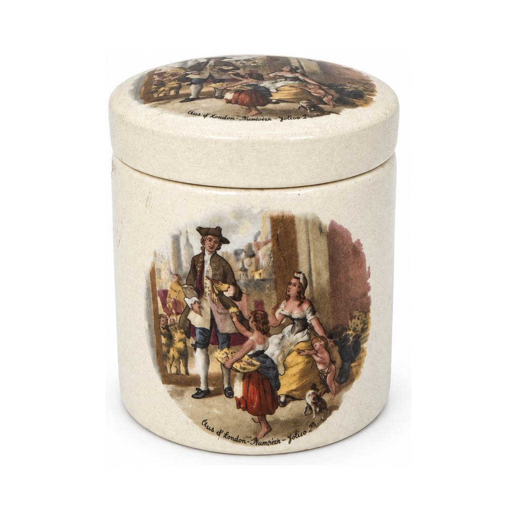 Frank Cooper Ltd. Vintage Pottery Jars Set, Cries of London, 1940
