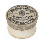 Set of Five Antique Advertising Containers, English & French, circa 1900