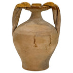 Amphora with glazed handles and unglazed body, Puglia, Italy