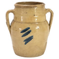 Antique Cobalt Blue Terracotta Jug from Puglia, Italy, 1880