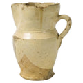 19th Century Antique Terracotta Jug from Puglia with Green Glaze