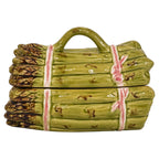 Whimsical 1980s Portuguese Ceramic Asparagus Tureens by Nova