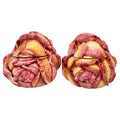 Pair of Vintage Vietri Hand-Painted Italian Artichoke Covered Bowls