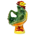 Vintage St. Clement French Majolica Rooster Pitcher