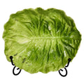 Royal Bayreuth Bavaria Green Cabbage Leaf Porcelain Plate, Early 20th Century