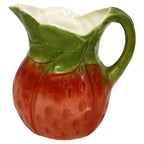 Royal Bayreuth Bavaria Strawberry Porcelain Creamer, Early 20th Century