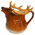 Royal Bayreuth Bavaria Elk / Stag Porcelain Creamer, Early 20th Century