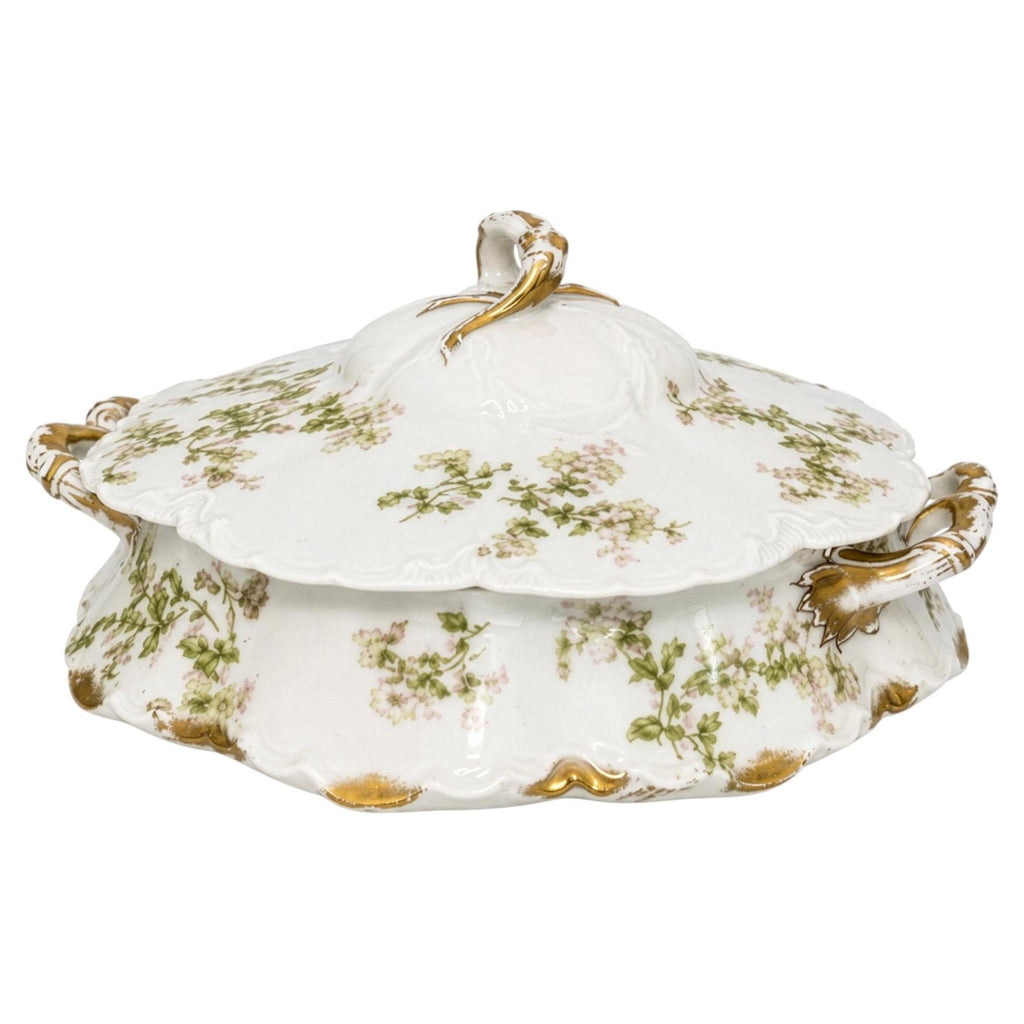 Haviland Limoges Montebello Covered Vegetable Dish, France, 1890s