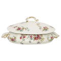 Haviland Limoges Floral Porcelain Covered Serving Dish, France