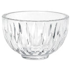 Vintage Orrefors Crystal Bowl, Footed Design, Cut Glass, Sweden, 1960