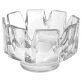 Lars Hellsten for Orrefors Corona Crystal Bowl, Sweden, 1970s