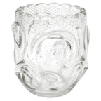 Mid-Century Vintage Scandinavian Art Crystal Vase, Sculptural Design