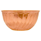Fire King Peach Lustre Mixing Bowls Set of 3, Mid-Century Modern
