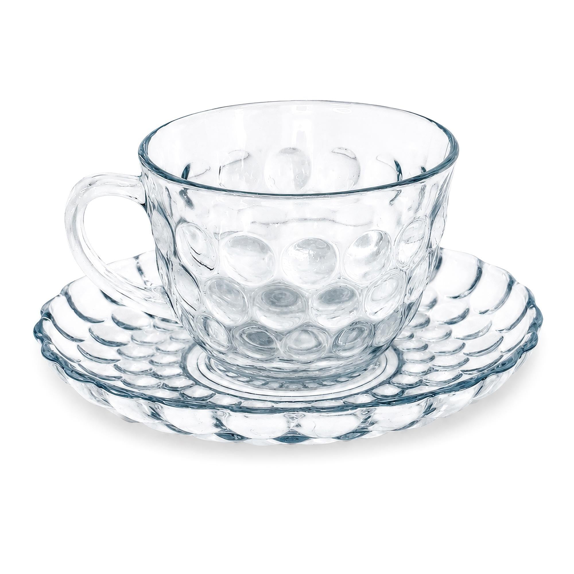 Anchor Hocking Sapphire Blue Bubble Glass Dinnerware Set, 20 Pieces — image 13